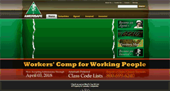 Desktop Screenshot of amerisafe.com